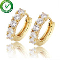 Men Women Earrings Hoop Huggie Luxury Designer Jewelry Hip Hop Gold
